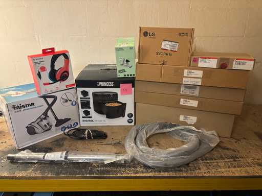 Lot de marchandises retournées