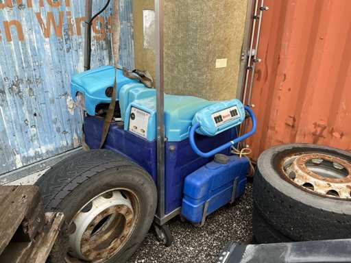 Spălarea camioanelor autopropulsate Bitimec