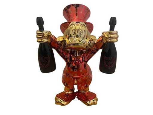 Dagobert Duck Sculptuur