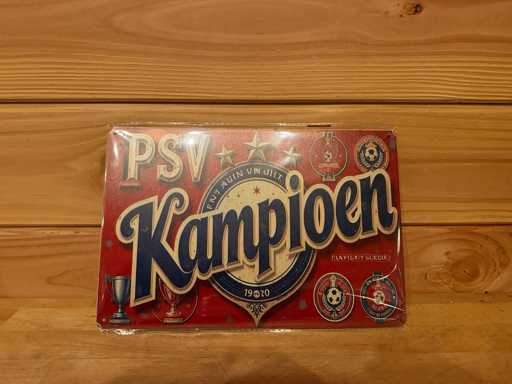 Metalen reclamebord 30x20cm