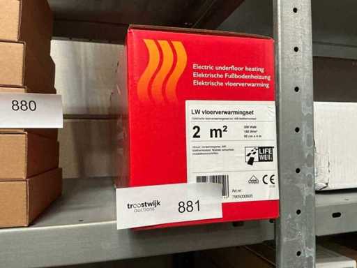 LW Vloerverwarmingset 2m2