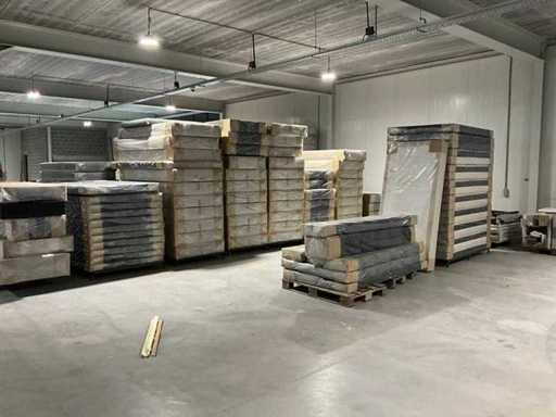 Série de différentes bases de sommiers