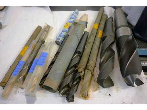 Perceuse torsadée HSS MK, D=10mm-78mm, principalement inutilisée (10x)