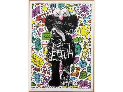 DEATH NYC: Kaws & Keith Haring 22/100