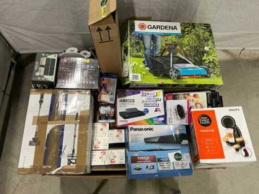 Marchandises de retour de palettes