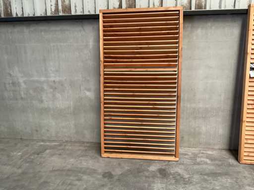 Panou cu lamele reglabile Douglas 223x120 cm