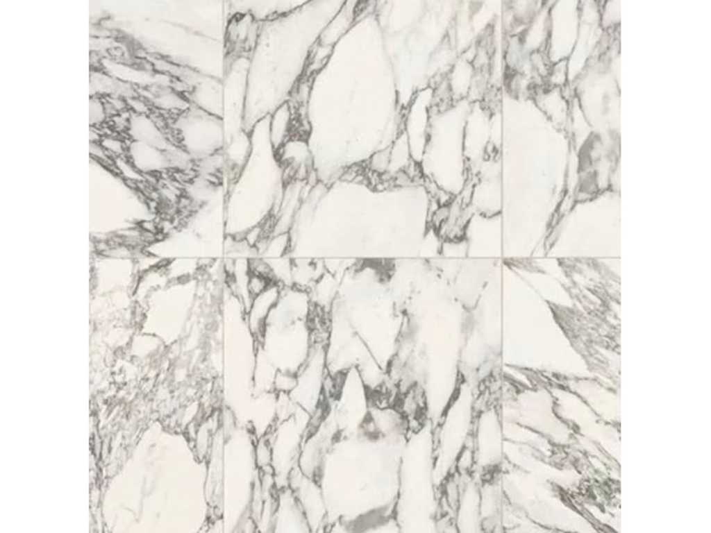 Tegel Marble Arabesque glossy 80x80cm gerectificeerd