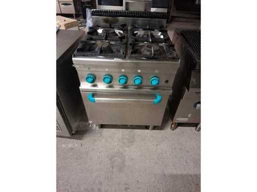 Diamant - Feu au gaz