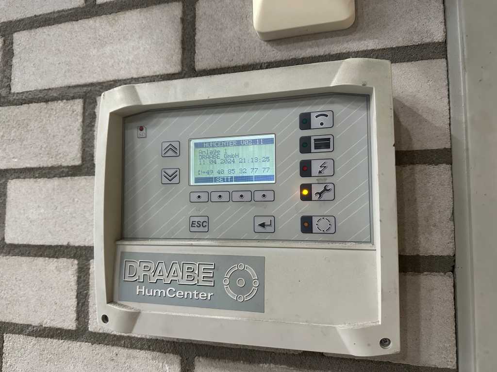Draabe / Perpur - 200 - Système complet d’humidification centrale avec systèmes d’osmose inverse