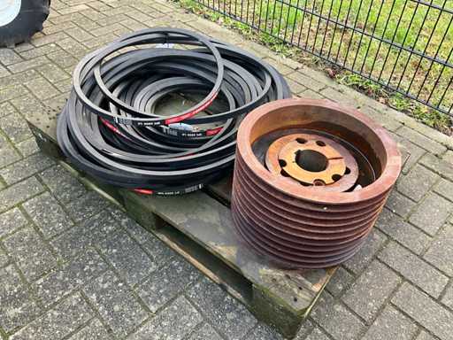 Drive pulley & drive belt