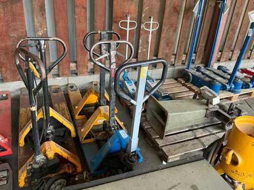 Hydraulischer Handgabelhubwagen (3x)