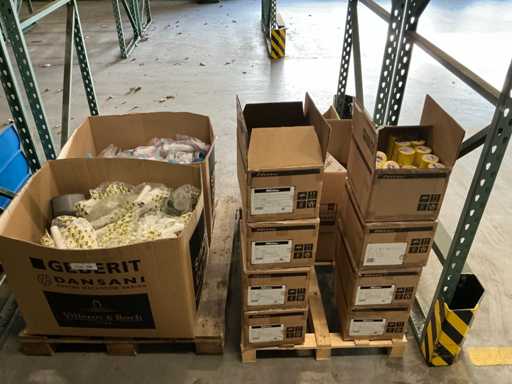 Materiali per l'installazione dei pallet (2x)