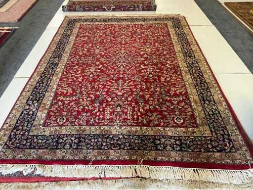 Covor indian legat manual din lână (3x)
