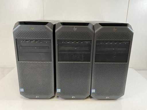 HP Z4 G4, Xeon(R) W-2223, kein RAM, keine HDD, NVIDIA Quadro P400 2GB WorkStations (3x)