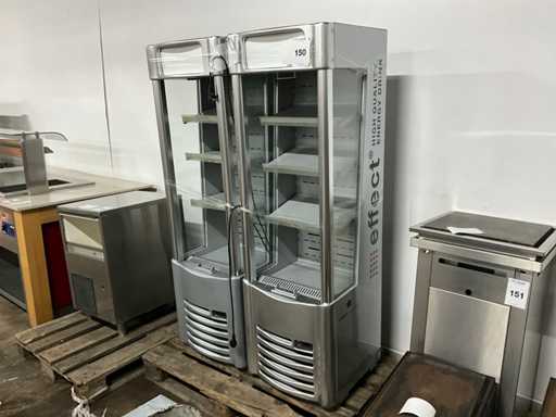 Koelvitrine (2x)