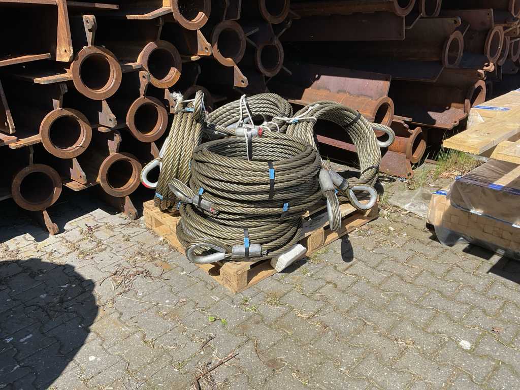 Steel cable.  (8x)