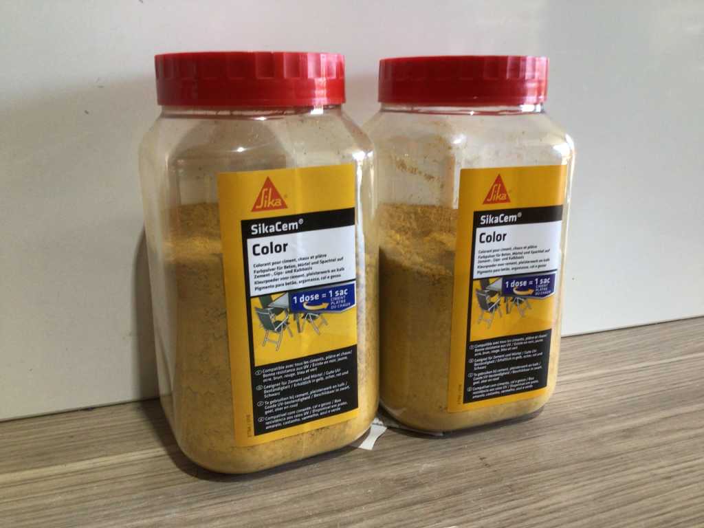 Sikachem - geel - Kleurstof (2x)