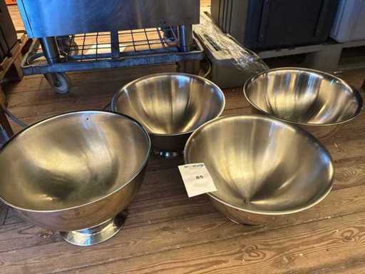 Koelschaal champagne (4x)