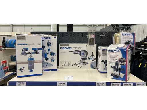 Dremel-Maschinen und Zubehör (12x)