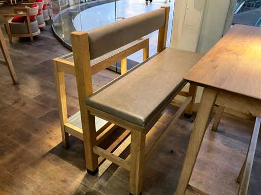 Hutten - Hoge restaurantbank