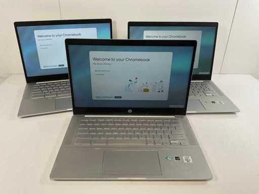 HP Pro C640 14", Core i5 10th Gen, 8 GB RAM, 64 GB SSD TouchScreen ChromeBooks (3x)