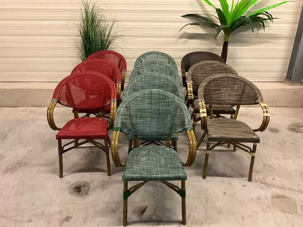 Krzesło ogrodowe (10x)