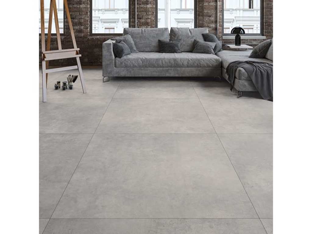 Tile Ceramic Grey 60 m²