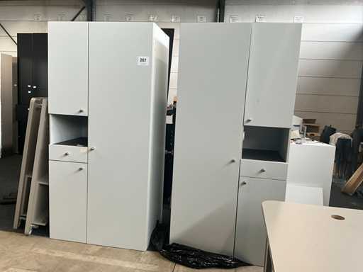 Armoires de rangement (2x)