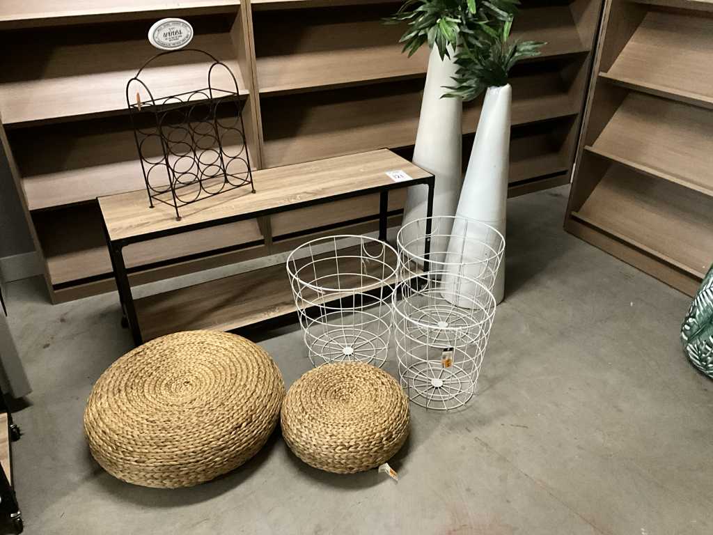 Various home accessories (9x)