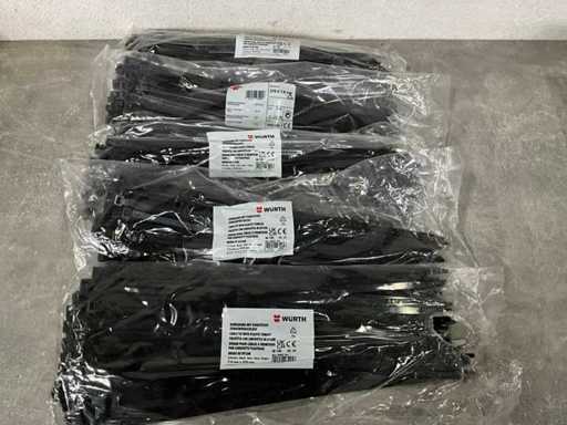 Würth Kabelband 7,8 mm x 370 mm 100 stuks (5x)