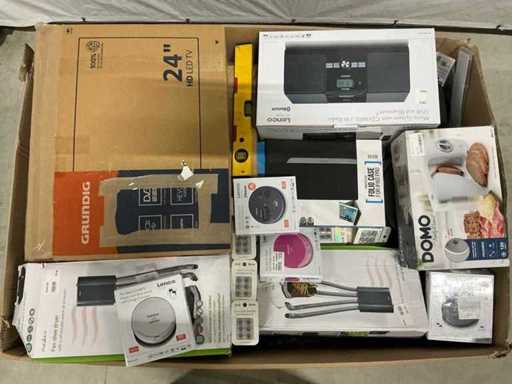 Marchandises de retour de palettes