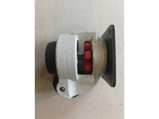 Ensemble de 4 rotes pivotantes / roues de nivellement lourdes (4x)