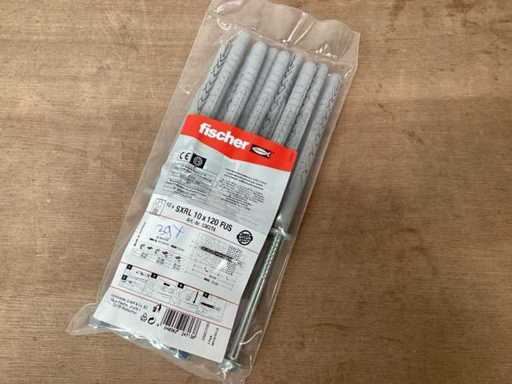 FISCHER SXRL 10x 120 FUS Baustift, Beutel 10 Stück (60x)