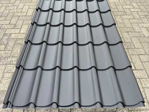 Dakpanplaten 250x120cm, 50 stuks, 150m2, nieuw ongebruikt