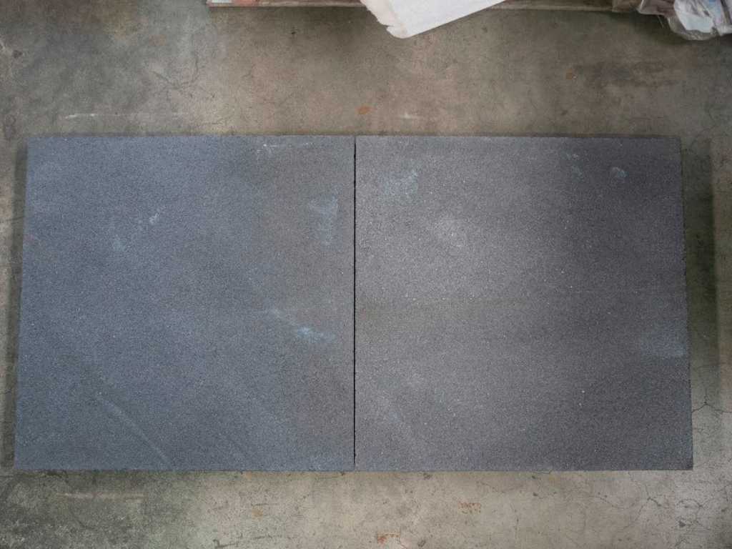 Concrete garden tiles 13m²