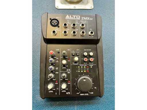 Alto ZMX52 - compacte 5-kanaals audiomixer