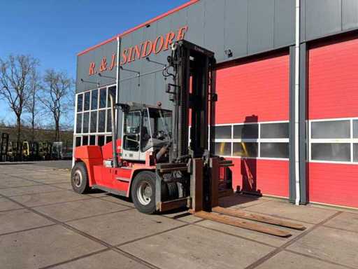 Kalmar - 2007 - DCE 160-12 - 5,5M Duplex, Widelec Positioner - Wózek Widły