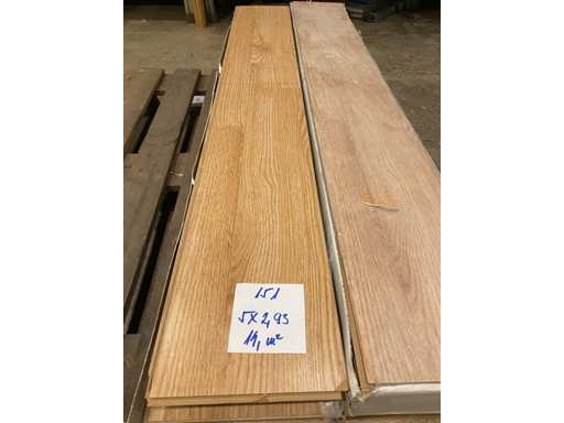 151/ Laminat podłogowy drewno (14 m2)