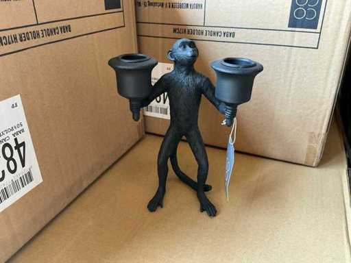 Lot Coco Maison Baba Candle Holder H17cm (52x)