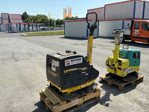 2021 BOMAG BPR 100/80 D Vibratory Plate