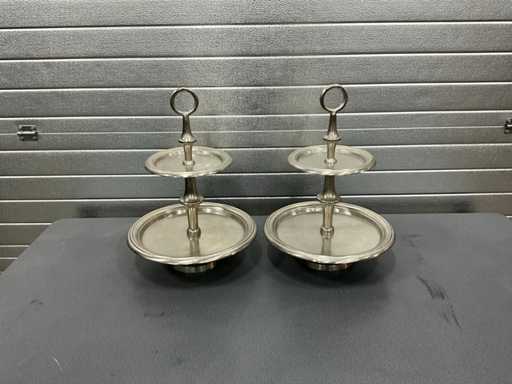 Buffet etagères (2x)