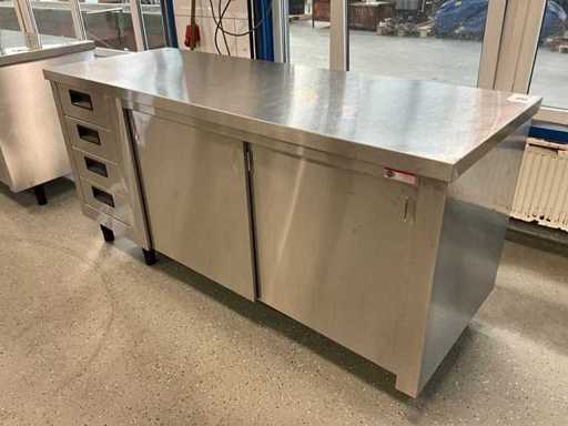 Edelstahl-Arbeitsschrank