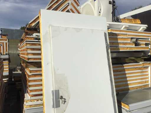 Tür des Gefrierschranks