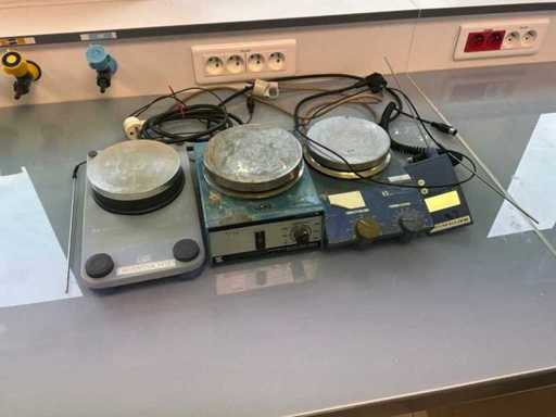 Mieszadła magnetyczne (3x)
