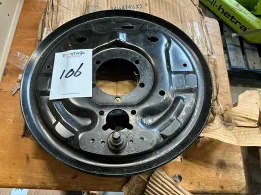 Ankerplaat (4x) humvee trailer