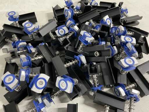 Aluminum Mid Clamp for Solar Panel Mounting (115x)