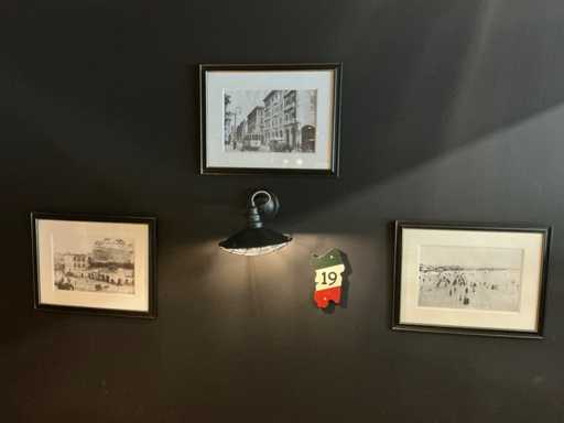 Wanddecoratie Italië (6x)