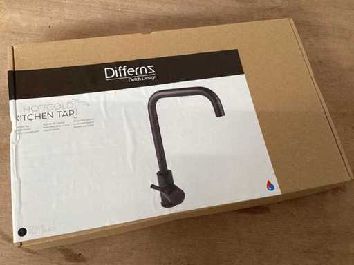 Differnz keukenmengkraan matzwart (3x)