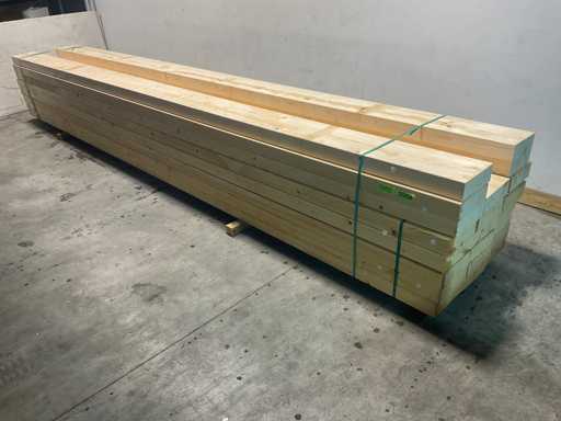 Vuren balk geschaafd 600x30x10 cm (10x)