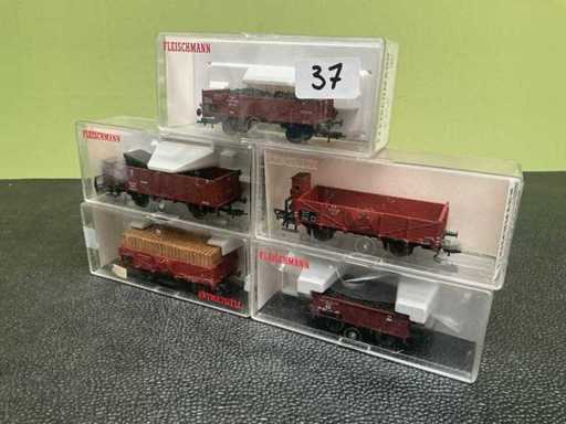 Fleischmann 5201 / 5202 / 5210 / 5203 / 5863 Modélisme (5x)